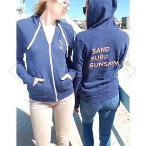 I Am My Story navy hoodie.